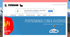 Desktop Screenshot of perpignan66.com